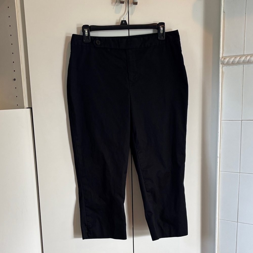 Ralph Lauren Black Capris